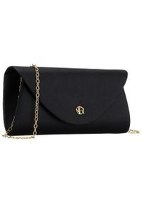 ROVICKY - Kopertówka damska wykonana ze skóry ekologicznej w czarnym kolorze Rovicky R-XS029-1. Kolor: czarny. Materiał: skórzane #1