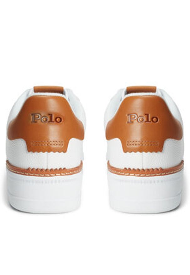 Polo Ralph Lauren Sneakersy Masters Court 809923071002 Biały. Kolor: biały. Materiał: skóra