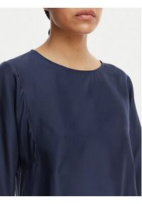 Weekend Max Mara Bluzka Fastoso 2615941032 Granatowy Relaxed Fit. Kolor: niebieski. Materiał: jedwab #3