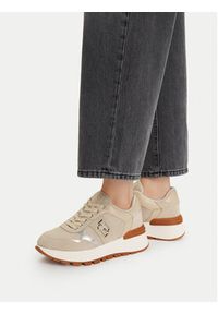 Liu Jo Sneakersy Amazing 43 Bis BA6031 PX027 Beżowy. Kolor: beżowy. Materiał: zamsz, skóra #6