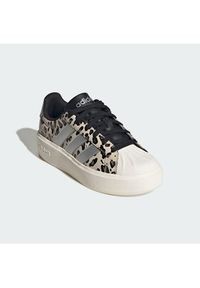 Adidas - adidas Sneakersy Streettalk Bold Shoes Junior KI0050 Beżowy. Kolor: beżowy. Materiał: skóra #4
