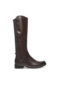 Oficerki Caprice. Kolor: brązowy #1