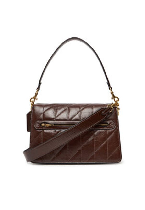 Coach Torebka Tabby CAF55 Brązowy. Kolor: brązowy. Materiał: skórzane