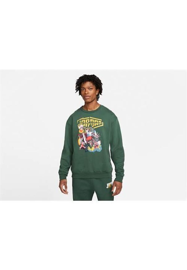 Bluzy sportowa męska Nike Air Jordan Sports Fleece. Kolor: zielony