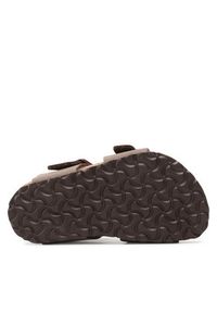 Birkenstock Sandały New York Kids Bs 87781 Brązowy. Kolor: brązowy. Materiał: skóra #2