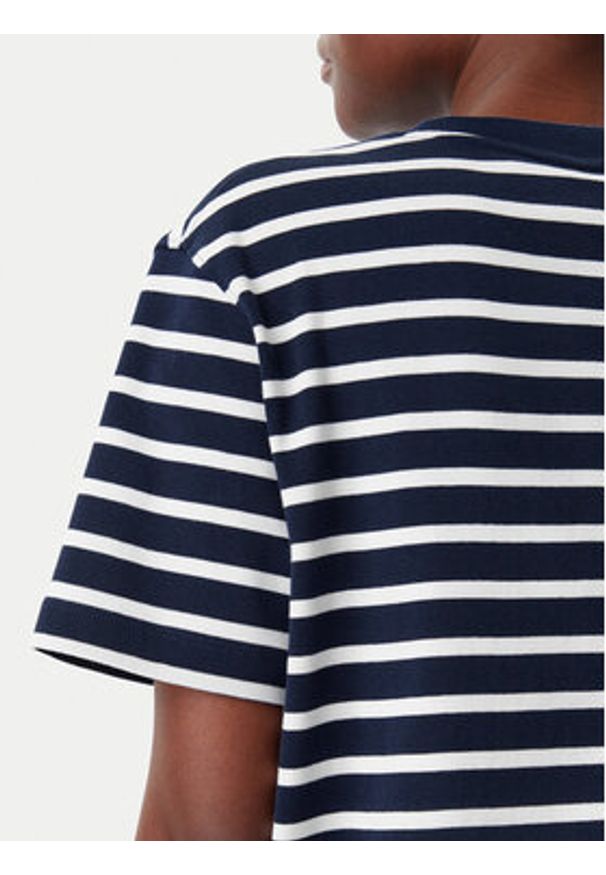 TOMMY HILFIGER - Tommy Hilfiger T-Shirt Modern Cody WW0WW46158 Granatowy Relaxed Fit. Kolor: niebieski. Materiał: bawełna