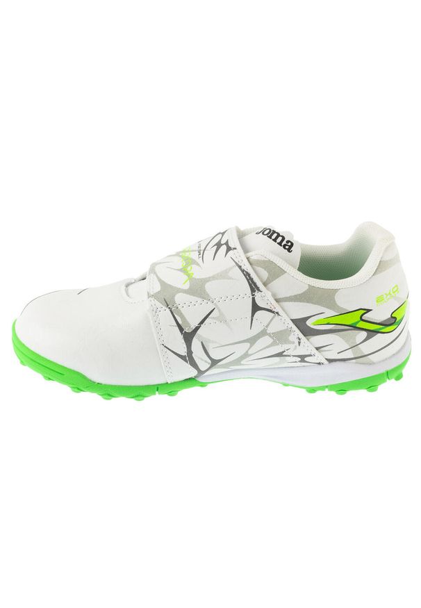 Joma - Buty piłkarskie turfy chłopięce, Super Copa Jr 25 SCJW TF. Kolor: biały. Sport: piłka nożna