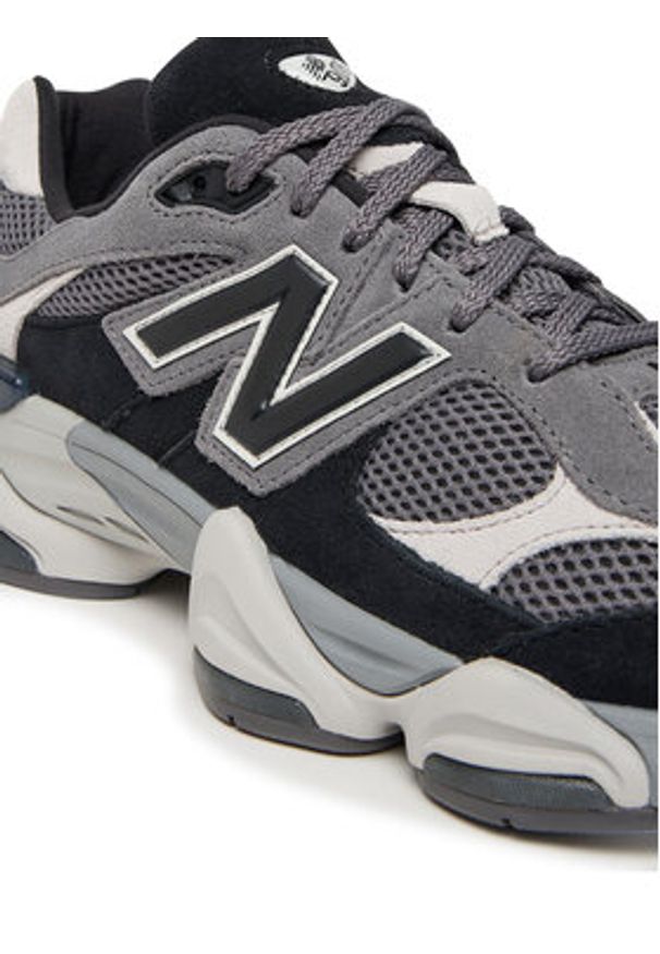 New Balance Sneakersy U9060ERA M Czarny. Kolor: czarny. Materiał: skóra, zamsz