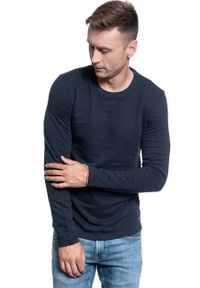 Mustang - MĘSKI LONGSLEEVE MUSTANG ADRIAN C STRUCTURE 1008970 5323. Długość rękawa: długi rękaw #5