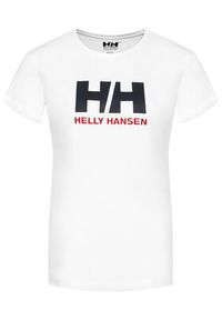 Helly Hansen T-Shirt Logo 34112 Biały Classic Fit. Kolor: biały. Materiał: bawełna #4