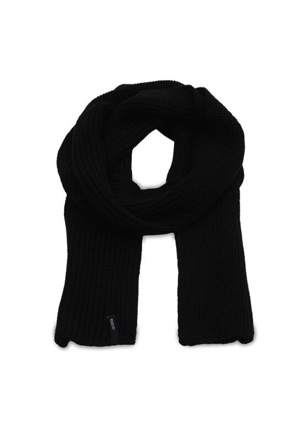 Guess Szalik AM9332 POL03 Czarny. Kolor: czarny. Materiał: akryl, materiał