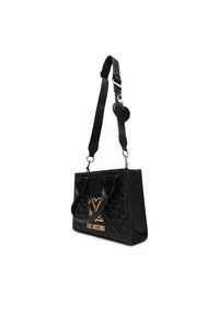 Love Moschino - LOVE MOSCHINO Torebka JC4303PP0MK1200A Czarny. Kolor: czarny. Materiał: skórzane #4