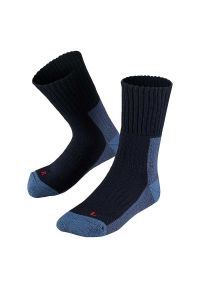 XTREME - Skarpety turystyczne unisex - Multi niebieskie - 2 pary. Kolor: niebieski. Materiał: poliester, wełna, poliamid, elastan. Sport: narciarstwo, turystyka piesza #1