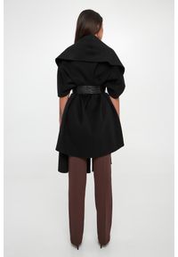 Elisabetta Franchi - Płaszcz ponczo damski wełniany ELISABETTA FRANCHI. Materiał: wełna #3