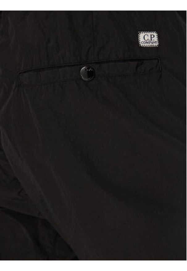 C.P. Company Spodnie materiałowe 18CMPA063A005904G Czarny Regular Fit. Kolor: czarny. Materiał: syntetyk