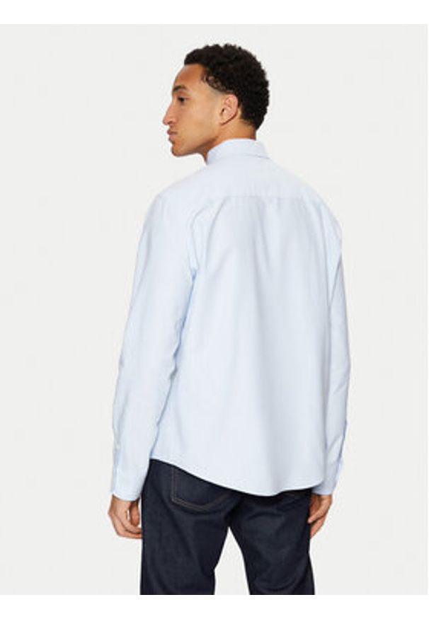 AMI PARIS Koszula USH060.CO0031 Błękitny Regular Fit. Kolor: niebieski. Materiał: bawełna