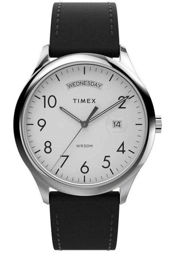Zegarek Timex Zegarek TW2W68300 męski z datownikiem