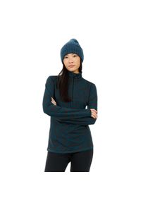 Damski polar 1/4 zip Protest Esher. Kolor: niebieski. Materiał: polar #1