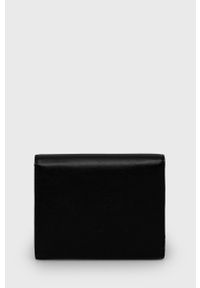 Trussardi Jeans - Trussardi Portfel damski kolor czarny. Kolor: czarny. Materiał: materiał. Wzór: gładki #4