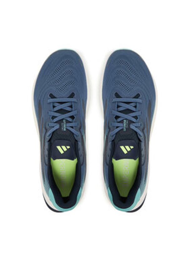 Adidas - adidas Buty do biegania Supernova Solution 2.0 JQ5080 Granatowy. Kolor: niebieski. Materiał: materiał