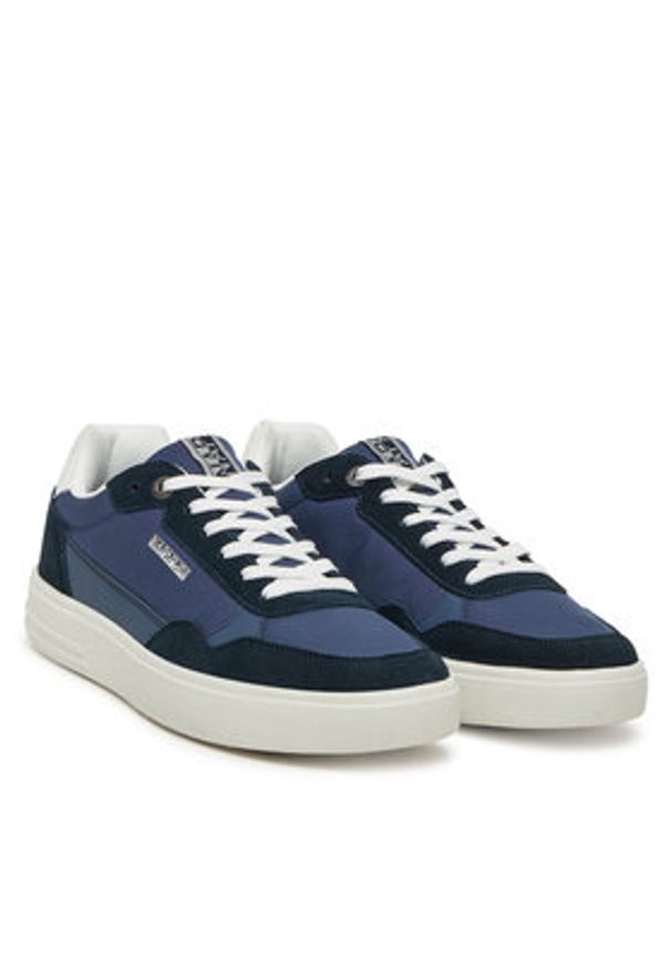 Napapijri Sneakersy Bark NP0A4IQO Granatowy. Kolor: niebieski. Materiał: materiał