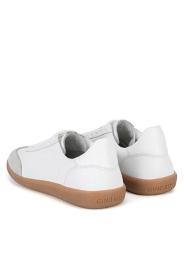 Gino Rossi Sneakersy TESSA-01W1 Biały. Kolor: biały. Materiał: skóra