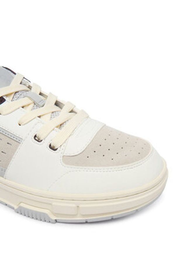 Hugo - HUGO Sneakersy Yarrow 50558023 Biały. Kolor: biały. Materiał: skóra