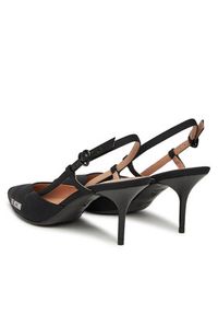 Love Moschino - LOVE MOSCHINO Sandały JA10627G0MIMX000 Czarny. Kolor: czarny. Materiał: materiał #5