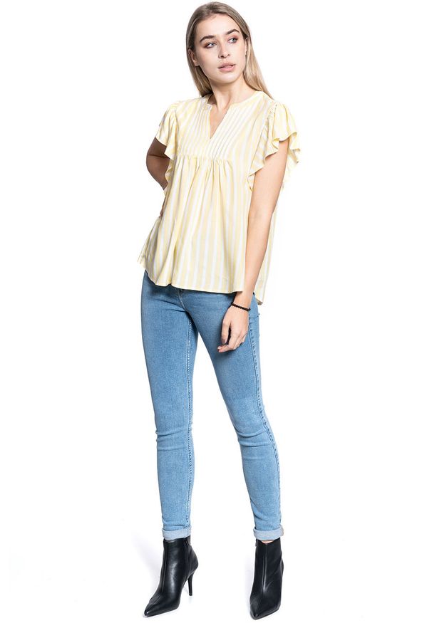 Mustang - BLUZKA DAMSKA MUSTANG Enza Stripe Blouse 1009468 11697