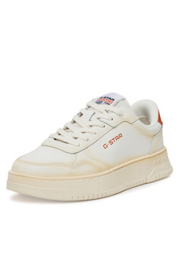G-Star RAW - G-Star Raw Sneakersy V5-10505 Biały. Kolor: biały. Materiał: skóra
