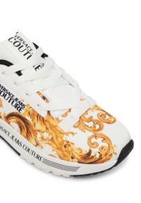 Versace Jeans Couture Sneakersy 80VA3SAA ZSE00 Biały. Kolor: biały. Materiał: materiał #2