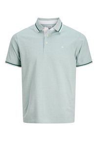 Jack & Jones Polo Paulos 12136668 Niebieski jasny Regular Fit. Typ kołnierza: polo. Kolor: niebieski. Materiał: bawełna #3