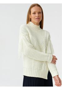 Tatuum Sweter Frimi T2319.095 Écru Oversize. Materiał: syntetyk #1