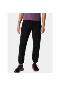 MOUNTAIN HARDWEAR - Spodnie Damskie Mountain Hardwear Yumalina. Kolor: czarny. Materiał: softshell, polar. Sezon: zima, jesień, lato. Sport: turystyka piesza #1