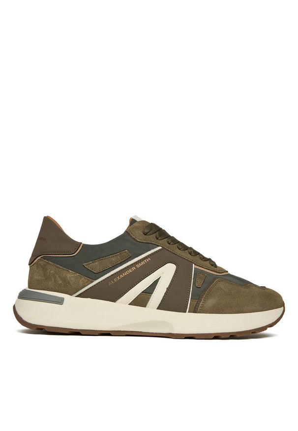Sneakersy Alexander Smith. Kolor: zielony