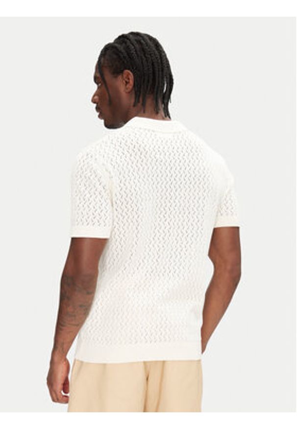 Selected Homme Sweter 16097572 Écru Regular Fit. Materiał: bawełna
