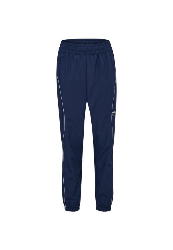 Dziecięce spodnie dresowe Hummel. Kolor: niebieski, zielony, wielokolorowy. Materiał: dresówka. Sport: joga i pilates
