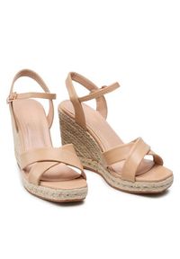 Jenny Fairy Espadryle WSS20476-01 Beżowy. Kolor: beżowy. Materiał: skóra #7
