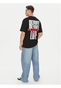 Karl Kani T-Shirt Resist Love 60300349 Czarny Relaxed Fit. Kolor: czarny. Materiał: bawełna #5