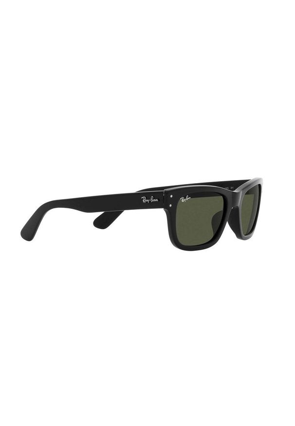 Ray-Ban - Okulary 0RB2283 Mr Burbank. Kształt: prostokątne. Kolor: czarny