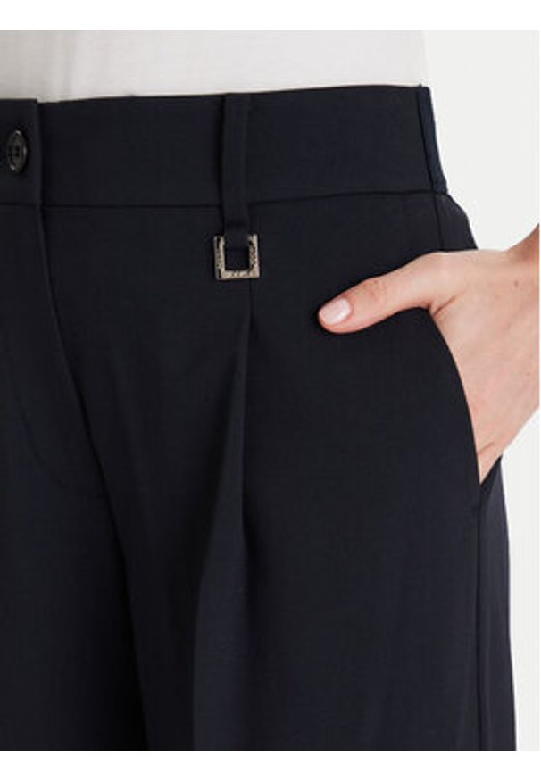 JOOP! Spodnie materiałowe Paris2 30048839 Granatowy Modern Fit. Kolor: niebieski. Materiał: wiskoza, syntetyk