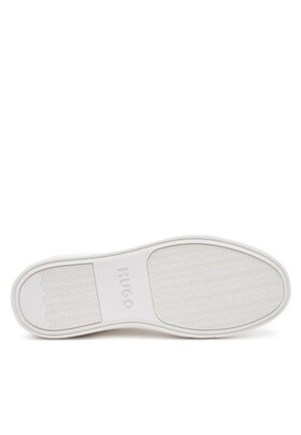 Hugo - HUGO Sneakersy Morrie 50536361 Biały. Kolor: biały. Materiał: skóra