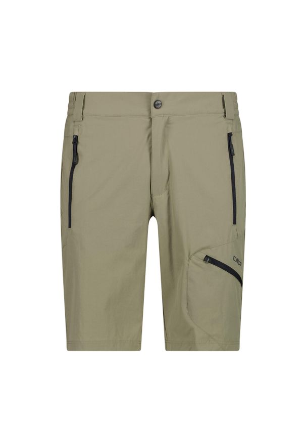 Spodenki męskie turystyczne CMP 31T5177. Kolor: zielony. Sport: turystyka piesza