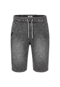 ZFOAM - Krótkie spodenki męskie LOAP Denis S. Kolor: szary. Materiał: materiał. Długość: krótkie #1