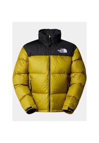 Kurtka Puchowa Męska The North Face M 1996 Retro Nuptse. Kolor: czarny, zielony, wielokolorowy. Materiał: puch. Sport: wspinaczka, turystyka piesza