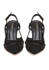 DeeZee Szpilki AU-8268-10 Czarny. Kolor: czarny. Materiał: materiał. Obcas: na szpilce #6