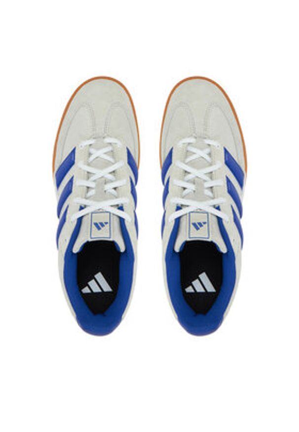Adidas - adidas Buty halowe Spezialist JS0240 Szary. Kolor: szary. Materiał: zamsz, skóra