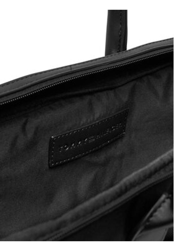 TOMMY HILFIGER - Tommy Hilfiger Torba na laptopa Th Nylon Travel Computer Bag AM0AM13470 Czarny. Kolor: czarny. Materiał: materiał