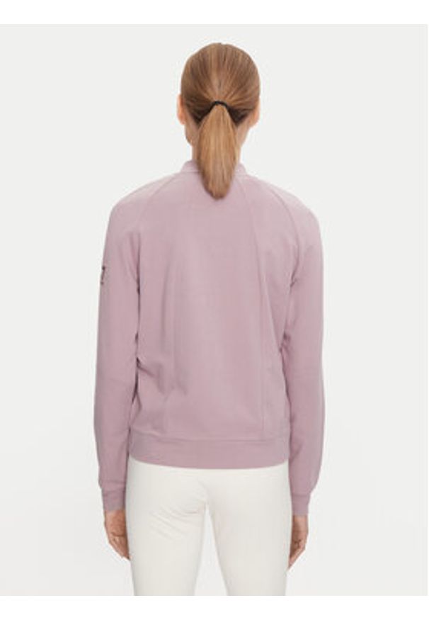 EA7 Emporio Armani Bluza 6DTM06 TJVHZ Fioletowy Regular Fit. Kolor: fioletowy. Materiał: bawełna