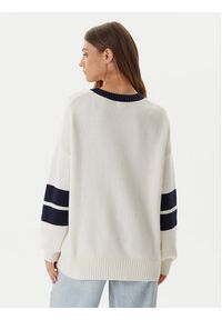 Guess Jeans Sweter W5BR10 Z0561 Écru Relaxed Fit. Materiał: bawełna #4